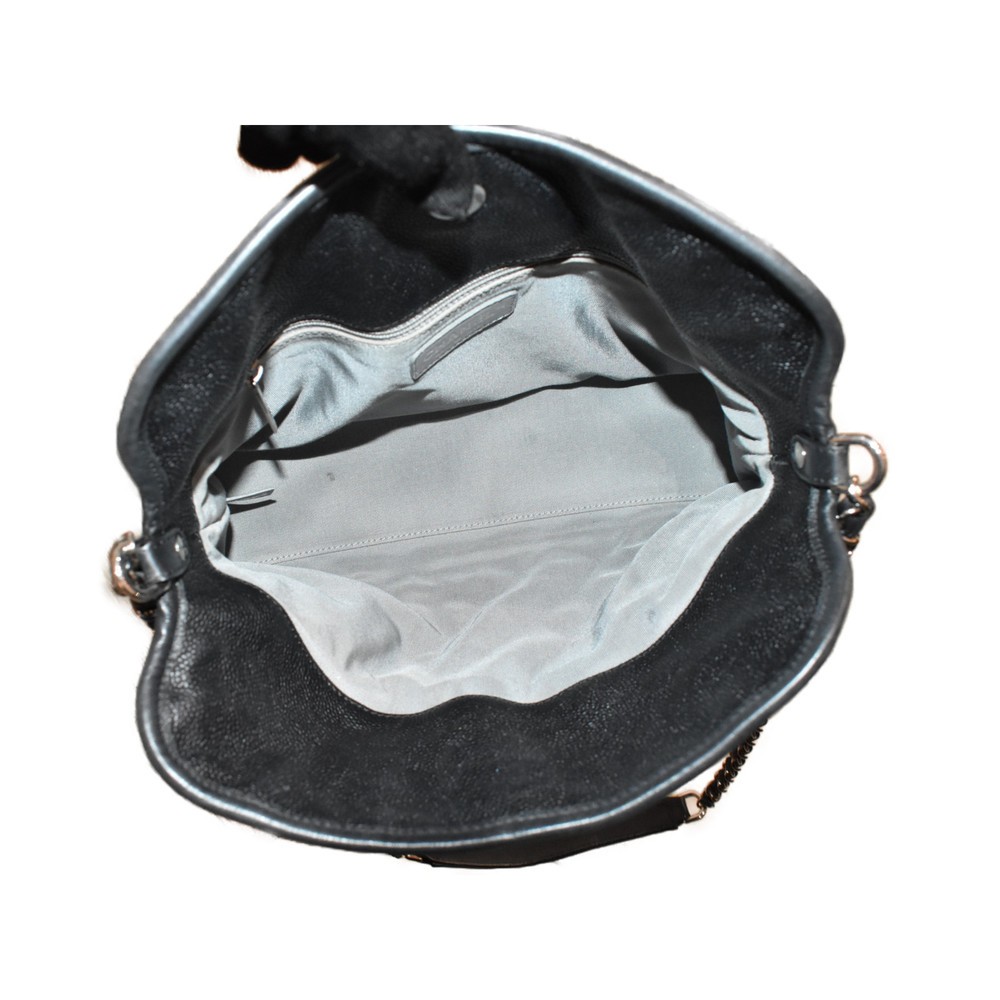 Chanel Chain Shoulder 2WAY Caviar Skin Bag Black - Picture 7 of 15
